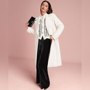 Ann Taylor The Perfect Wide Leg Pant in Drapey Velvet